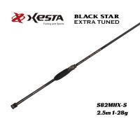 Спиннинг Xesta Black Star Extra Tuned S82MHX-S Long Range Swayer 2.5m 1-28gr