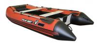 Лодка Polar Bird 340M Merlin НДНД Стеклокомпозит (чёрно-красный)  