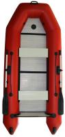 Лодка гребная-моторная Polar Bird 300 ТМ СС Teal Стеклокомпозит (красный) модель 2025 г