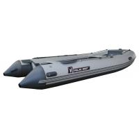 Лодка Polar Bird 450Е New Eagle Стеклокомпозит (серо-белый) модель 2025 г