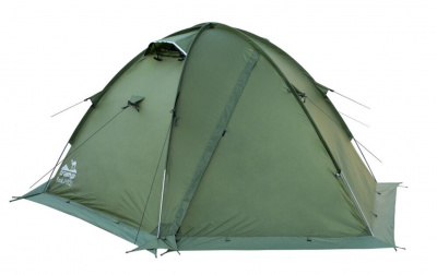 Палатка Экспедиционная Tramp Rock 2 Green (V2)