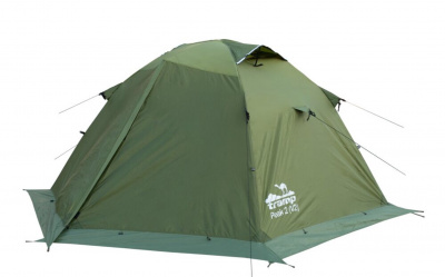 Палатка Экспедиционная Tramp Peak 2 Green (V2)