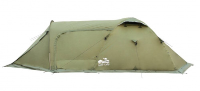 Палатка Экспедиционная Tramp Cave 3 Green (V2)