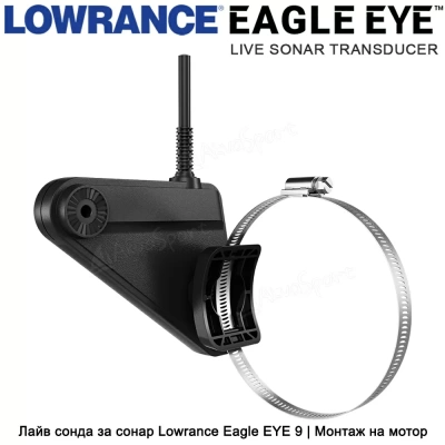 Эхолот Lowrance Eagle EYE 9 с датчиком Live Sonar
